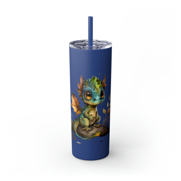 Enchanted-Dragon-20oz-Blue-Skinny-Tumbler