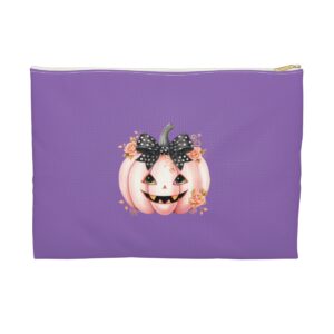 Spooky-Halloween-Accessory-Pouch-Pumpkin-Design