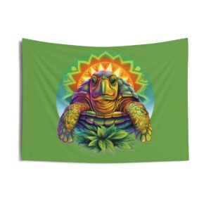 Cannabis-Turtle-Indoor-Wall-Tapestry