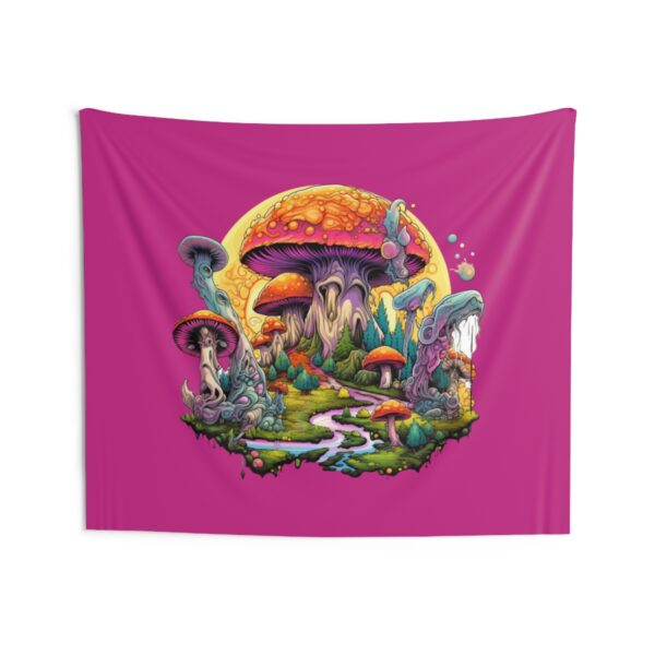 Captivating-Mushroom-Design-Indoor-Wall-Tapestry