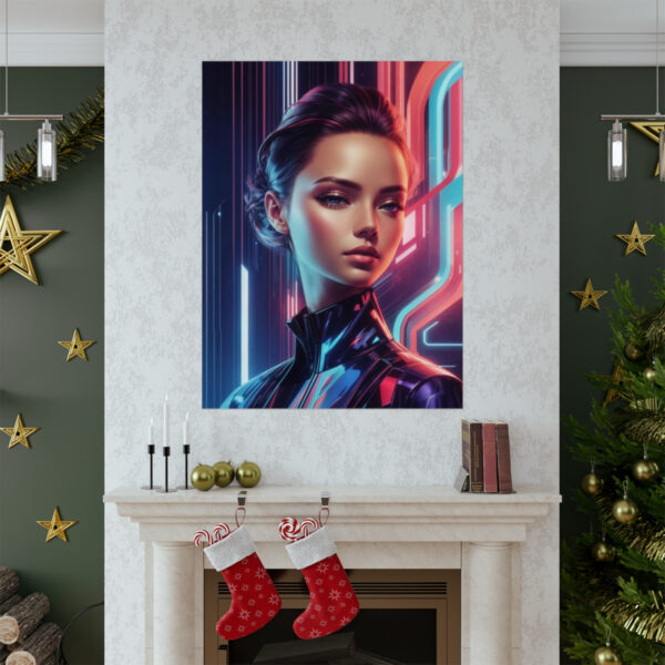 Cyberpunk-Fantasy-Figurine-Matte-Vertical-Poster