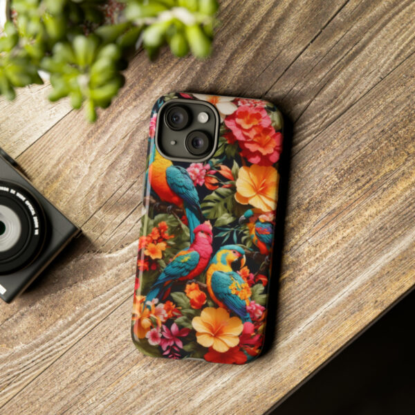 Tropical-Birds-Floral-Protective-Phone-Case