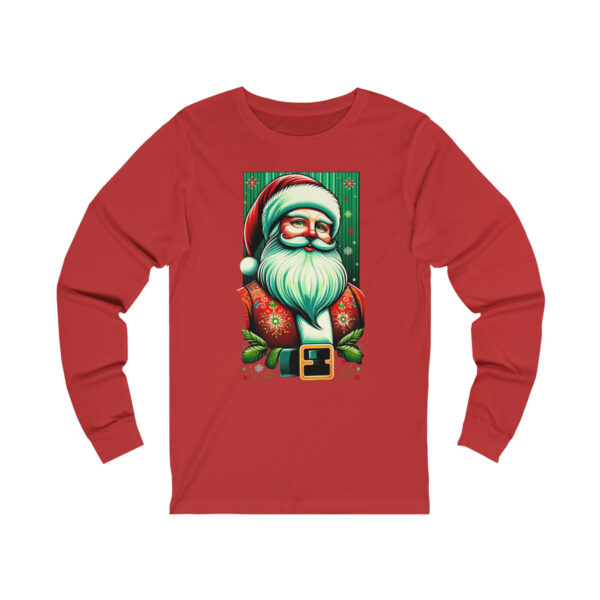 Hipster-Santa-Long-Sleeve-Tee