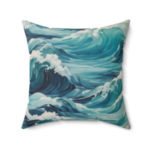 Ocean-Wave-Design-Pillow