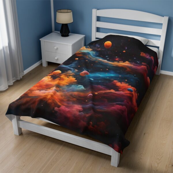 Cosmic-Galaxy-Design-Velveteen-Blanket-Soft-Plush