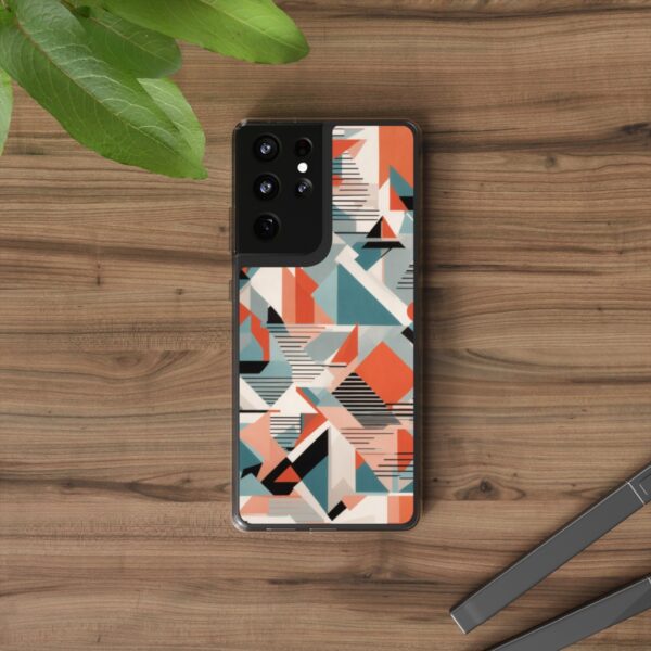 Geometric-Pattern-Clear-Phone-Case