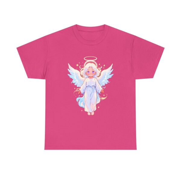 Unisex Tee with a radiant angelic figure design