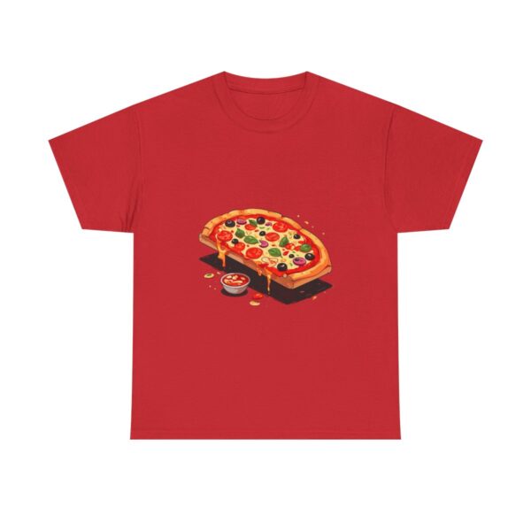 Unisex Tee with a delicious pizza design