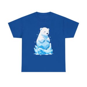 Unisex Tee with a cute polar bear design