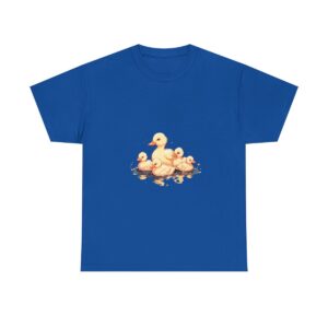 Cute ducklings design on a T-shirt