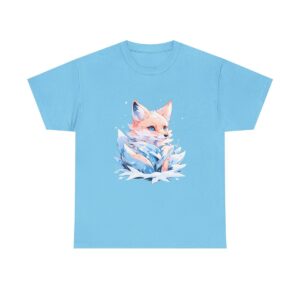 Unisex Tee with a cute arctic fox design