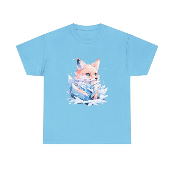 Unisex Tee with a cute arctic fox design