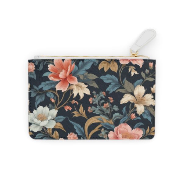 Sophisticated floral arabesques with a hint of eastern elegance on a Mini Clutch Bag.