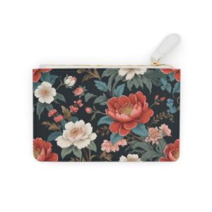 Floral arabesques with eastern elegance on a luxurious Mini Clutch Bag.