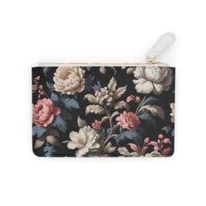 Mini Clutch Bag with luxurious floral motif