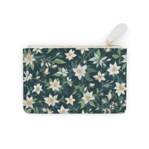 Sweetly scented jasmine and honeysuckle pattern on a Mini Clutch Bag.