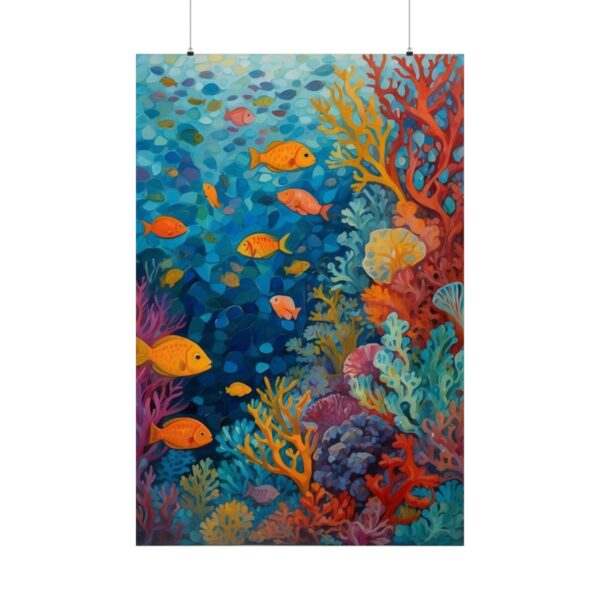 colorful fish swimming through vibrant coral reefs underwater