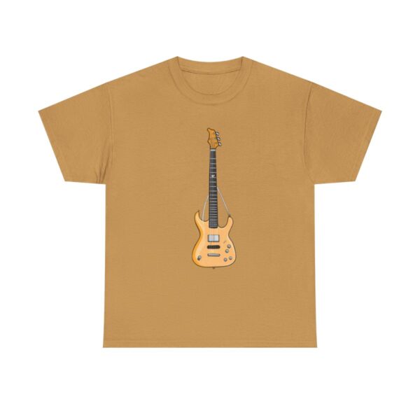 Electric guitar graphic on a unisex cotton tee