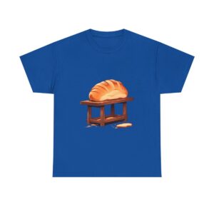 Unisex Tee with a baked bread design