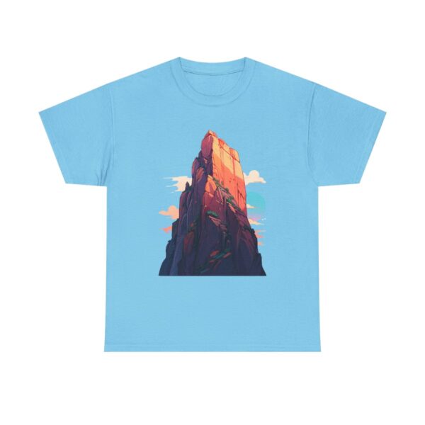 Unisex Tee with a towering canyon design