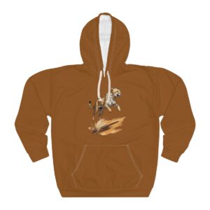 Cheetah Hoodie with bold cheetah graphic