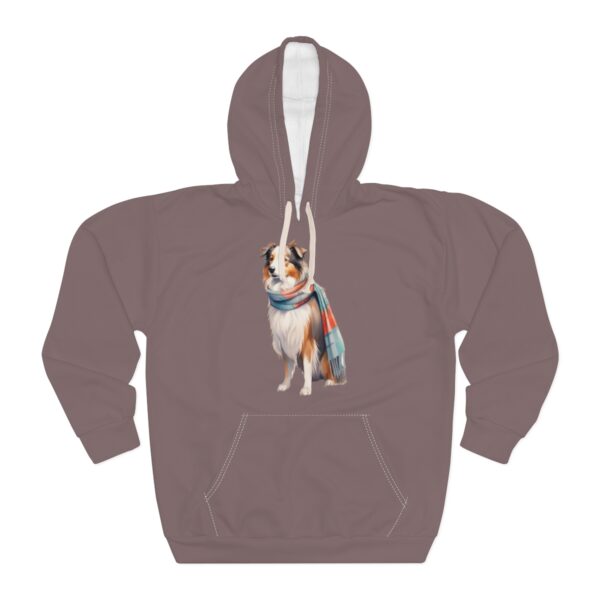 Unisex Pullover Hoodie Dog featuring Australian Shepherd design