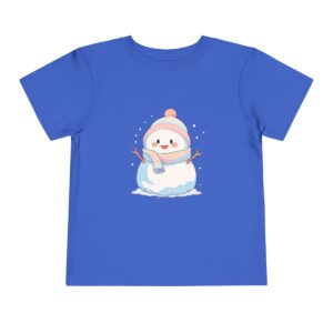 Blue toddler short sleeve tee with a cute igloo design