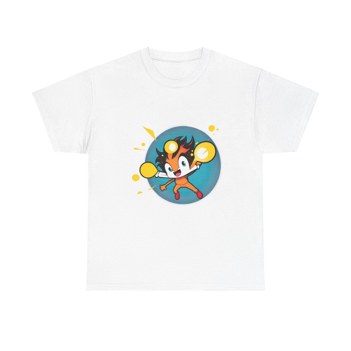 Cartoon T-Shirt with vibrant animated character design.