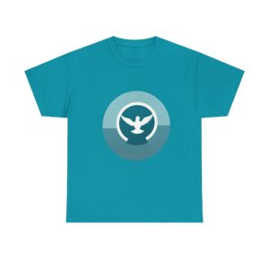 Dove-themed Christian Graphic T Shirts featuring a minimalist design.