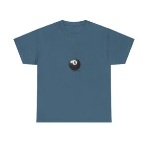 Eight Ball T Shirt with bold graphic design for a timeless look.