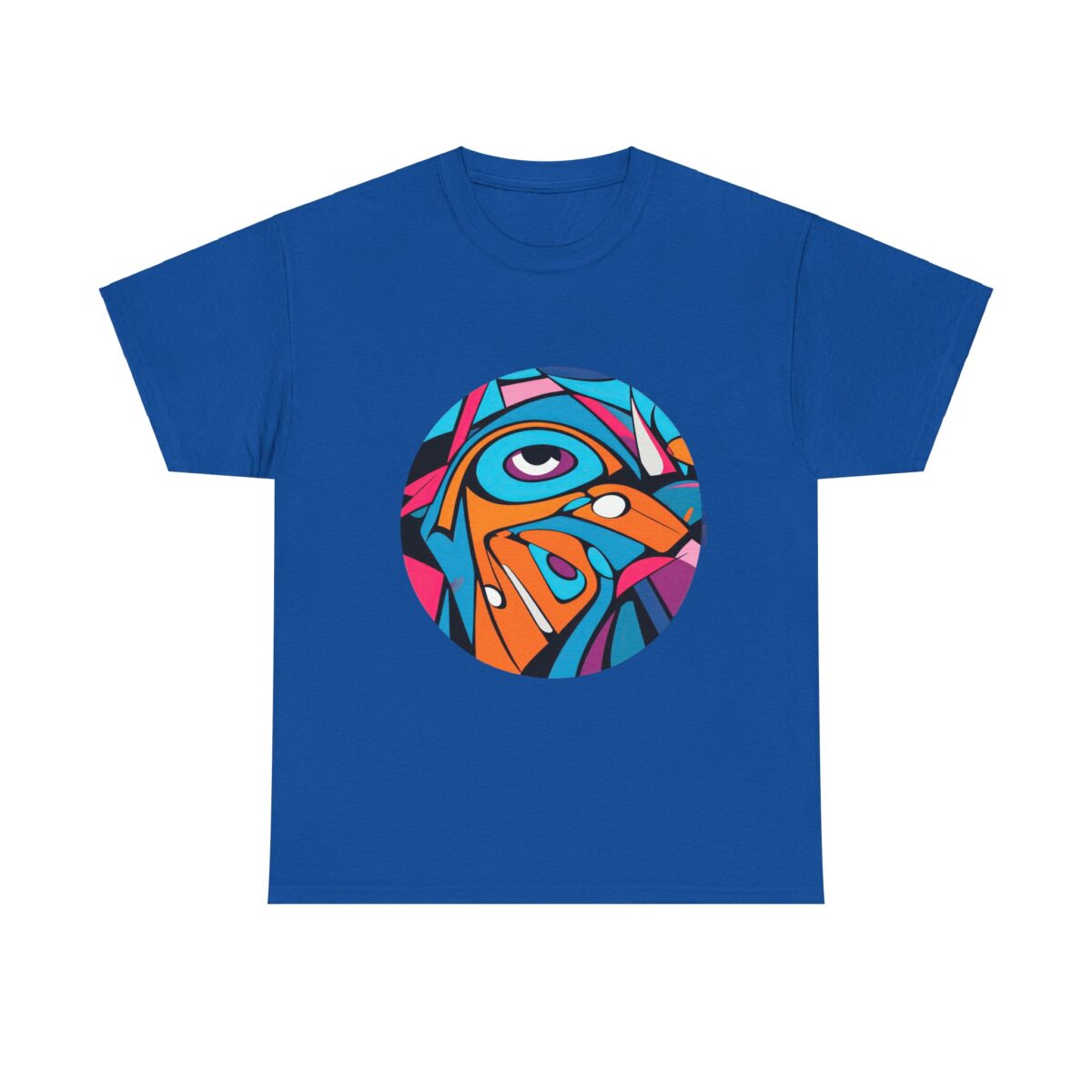 Bold graphic Hip Hop T Shirt with colorful urban-inspired design