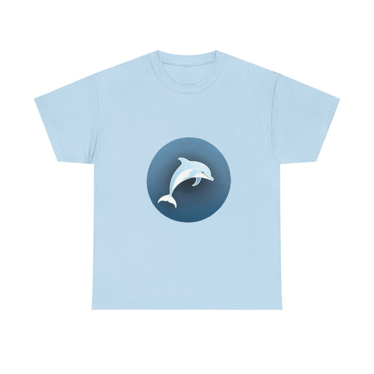 Dolphin T Shirt featuring a minimalist dolphin design