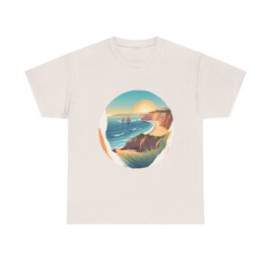 Santa Cruz California T Shirt featuring coastal-inspired design