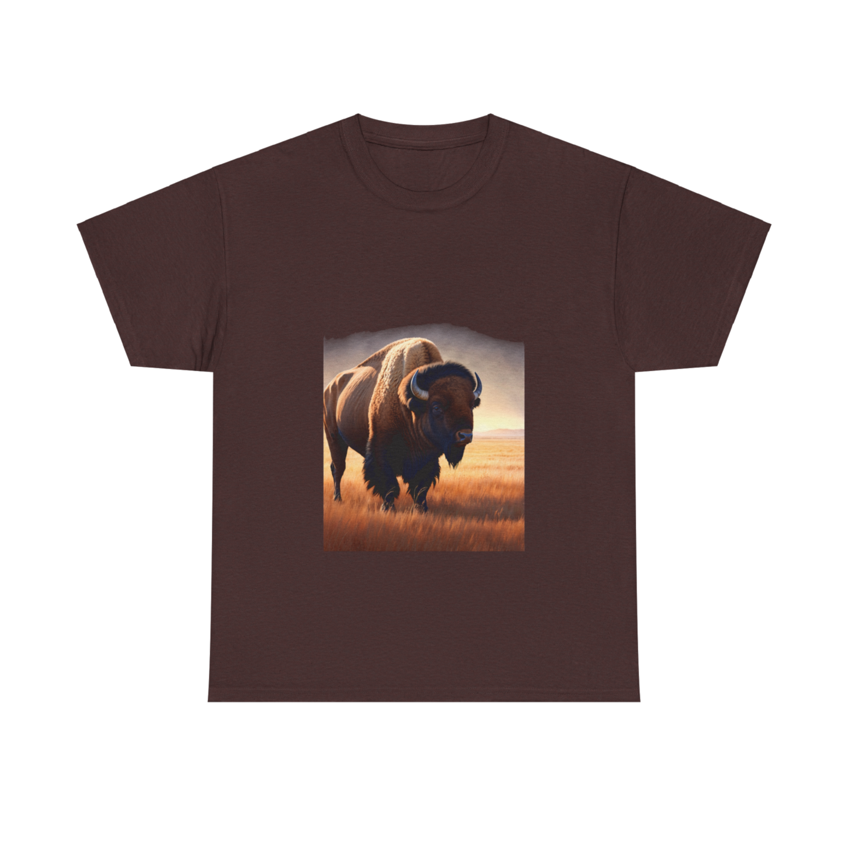 American Bison T-Shirt featuring a bold bison design