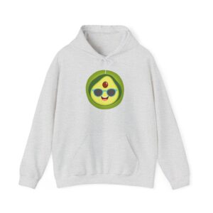 Funny hoodie with an avocado design