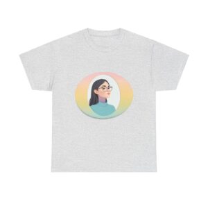 Boyish T-Shirt with a minimalist printed design