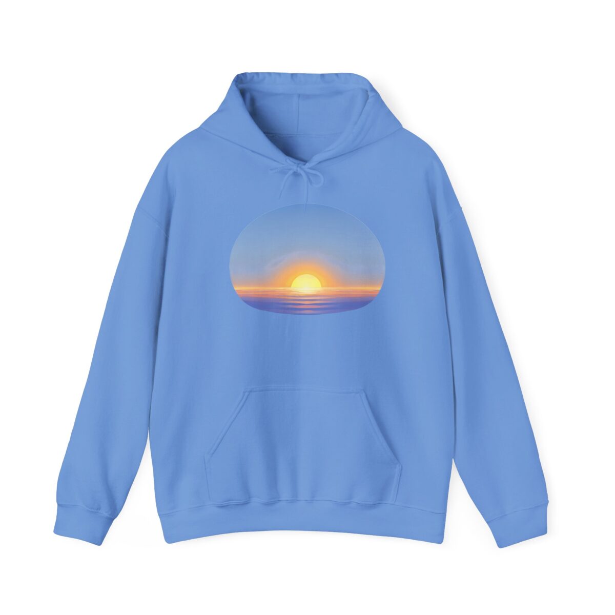 Sunrise encouragement hoodie with motivational design